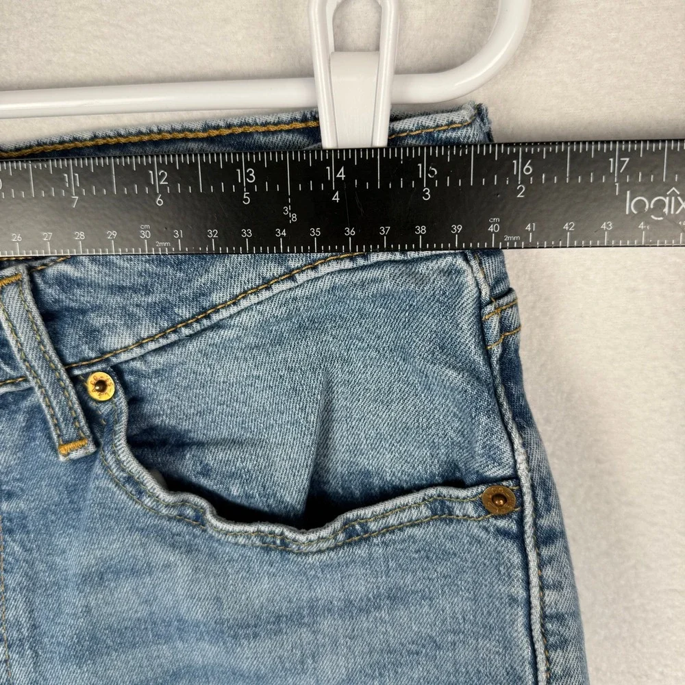 Levi's 514 Straight Fit Jeans Mens 32x34 (fits 31x32) Blue Denim 00514-1593